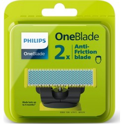 PHILIPS Lames de rasoir Pour Homme OneBlade Anti-Friction