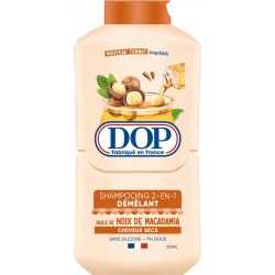 DOP Shampoing 2en1 Démêlant pour Cheveux secs Huile De Macadamia