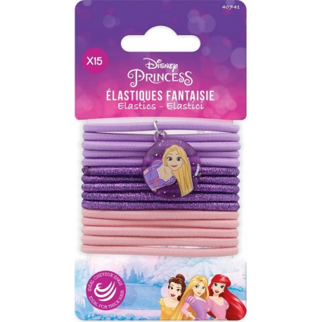 DISNEY Elastiques Epais à Cheveux Princess