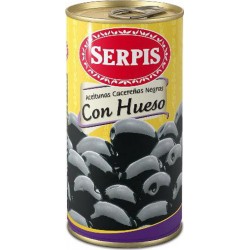 SERPIS OLIVES NOIRES 450g