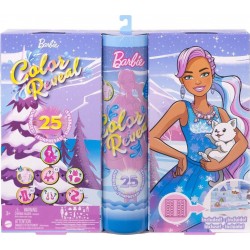 BARBIE Calendrier de l'avent Color reveal l'unité