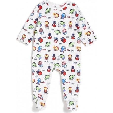MARVEL Pyjama bébé gris chiné 18 mois