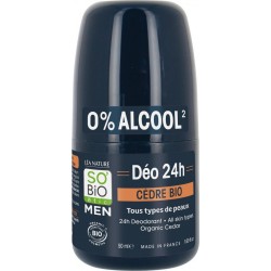 SO'BiO Déodorant Men étic cèdre 50ml