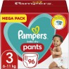 Pampers Culottes Baby Dry Pants Taille 3 : 6/11Kg x96