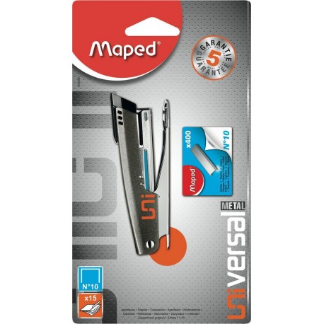 MAPED AGRAFEUSE UNIVERSAL METAL N°10 +400 AGRAFES