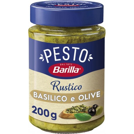 BARILLA PESTO RUSTICO OLIVE 200g