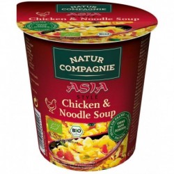 Natur Compagnie Asia Soupe Volaille Déshydratée Avec Pâtes 55g (carton de 12)