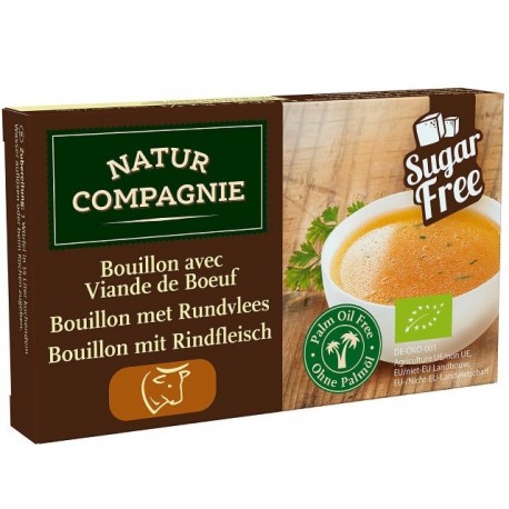 Natur Compagnie Cube De Bouillon Avec Viande De Bœuf 8 Cubes (carton de 12)