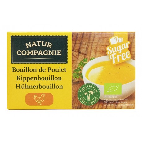 Natur Compagnie Cube De Bouillon De Volaille Clair 8 Cubes (carton de 12)