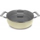 ARTHUR MARTIN Casserole Faitout bas en aluminium forgé 24cm Cr
