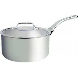 DE BUYER Casserole Casserole inox 20cm avec couvercle