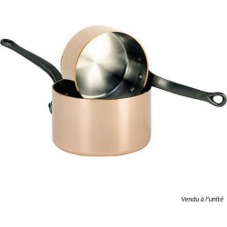 DE BUYER Casserole Casserole en cuivre/inox 20cm