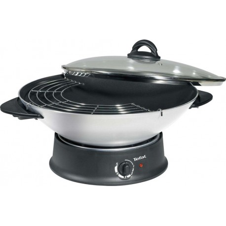 TEFAL Wok électrique WO300010 SILVER