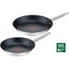 TEFAL Batterie de cuisine Cook Eat 2 poeles 24/28cm