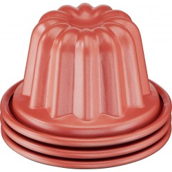 TEFAL Moule à cannelé Creabake trio cannelés 7.4cm