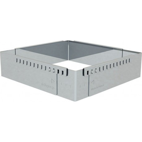 DE BUYER Cadre à pâtisserie inox extensible 3013.20