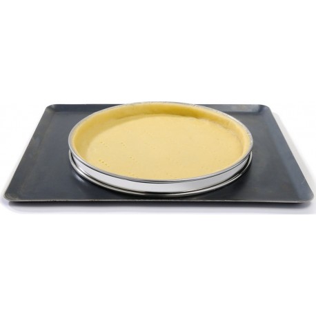 DE BUYER Cercle pâtisserie a tarte inox 24cm 3091.24