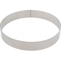 DE BUYER Emporte pièces Cercle à entremets inox 24cm De Buyer