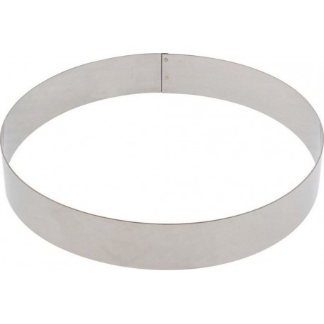 DE BUYER Emporte pièces Cercle à entremets inox 24cm De Buyer