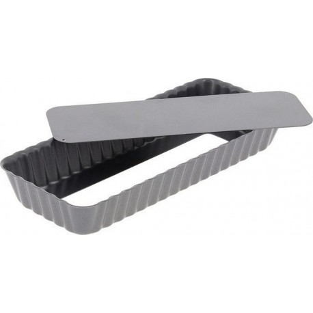 DE BUYER Moule à tarte Moule à tarte rectangulaire fond démonta