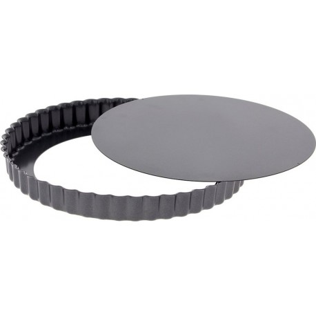 DE BUYER Moule à tarte rond cannelé amovible 4706.20