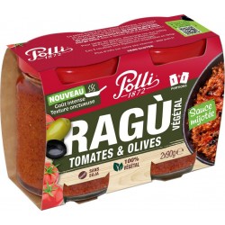 POLLI Sauce Tomates et Olives 180g