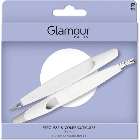 GLAMOUR PARIS Repousse et Coupe Cuticules 3 en 1 le pack