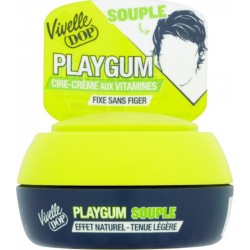 Vivelle DOP Playgum Souple Cire-Crème aux Vitamines 80ml (lot de 3)