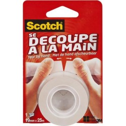 SCOTCH RUBAN TRANSP 25M