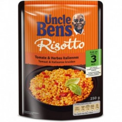 Uncle Ben’s Risotto Tomates & Herbes 250g (carton de 6)