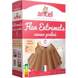 Ancel Préparation dessert Entremets praliné 174g