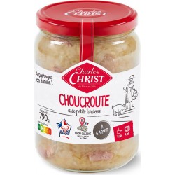 Charles Christ Choucroute aux petits lardons & riesling 790g