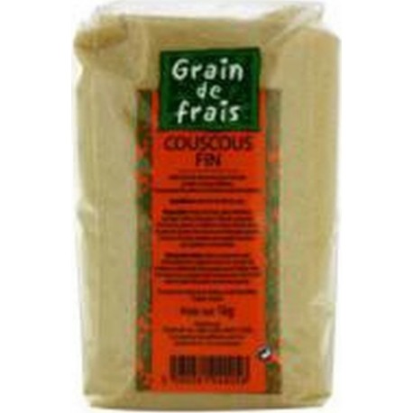 Grain De Frais Couscous Fin Paquet 1Kg l'unité de 1.0Kg
