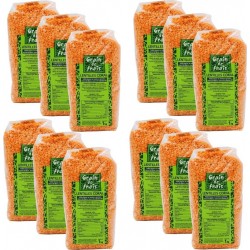 Grain De Frais Lot 12x Lentille Corail Paquet 1Kg les 12 unités de 1.0Kg