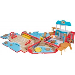 JAZWARES Valise Arène de combat Plage