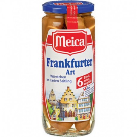 Meica Frankfurter Art 6 Saucisses 250g (carton de 12)