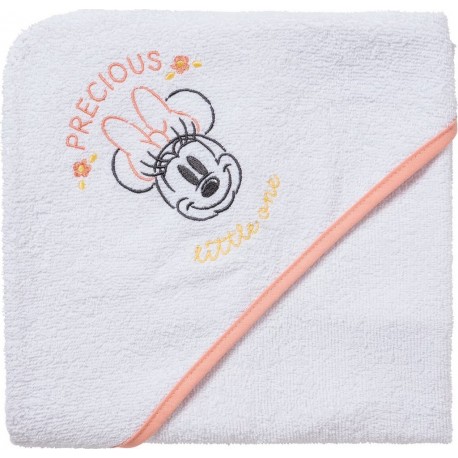Morning Cape De Bain Bébé Naissance 75x75 Cm Coton Minnie Good