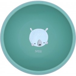 Silicone Bol En Avec Ventouse, Animaux, Sassi Junior