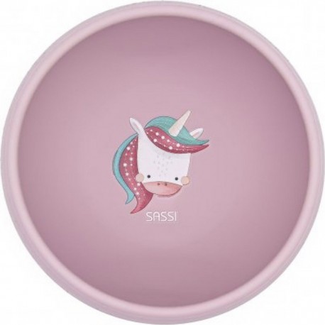 Silicone Bol En Avec Ventouse, Animaux, Sassi Junior