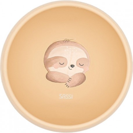 Silicone Bol En Avec Ventouse, Animaux, Sassi Junior