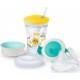 Nuk Set D'apprentissage Bébé 1 Tasse + 3 Embouts 6m+ Mixte