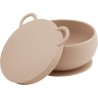 Silicone Bol Bébé Avec Ventouse Et Couvercle En , Minikoioi