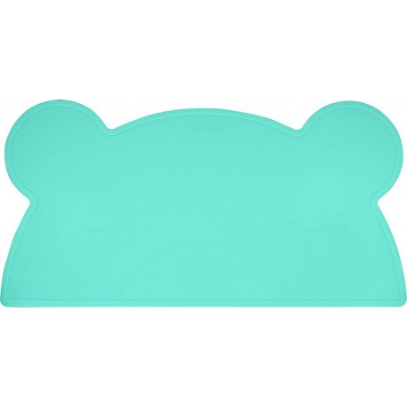 Silicone Kindsgut Set De Table En Forme D’ours En Menthe
