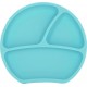 Silicone Kindsgut Assiette Ventouse En Menthe