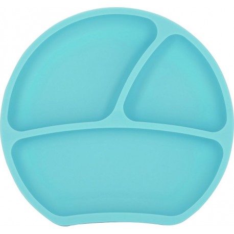 Silicone Kindsgut Assiette Ventouse En Menthe