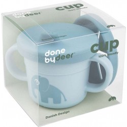 Silicone Tasse En Bleu Pour Bébé De Done By Deer 215ml