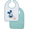 Morning Bavoir Bébé 6 Mois 25x36 Cm Coton Mickey Good