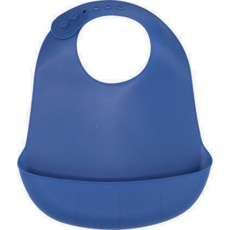 Silicone Bavoir Bleu Nuit