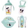Thermobaby Pack Repas 1er Age Mickey 1 Grignoteuse + 1 Bol + 1 Tasse A Poignée +2 Cuilleres