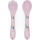 Silicone Set Fourchette Et Cuillère En , Animaux, Sassi Junior